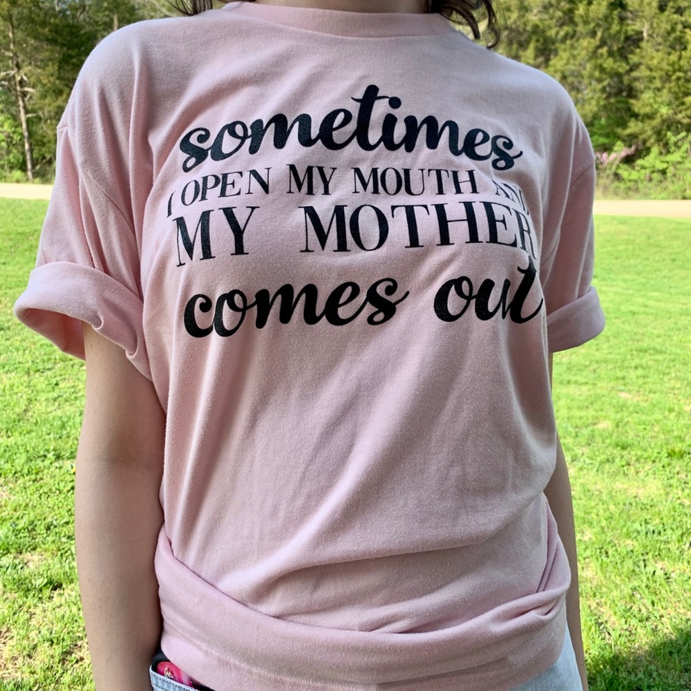 Sometimes I Open My Mouth Tee